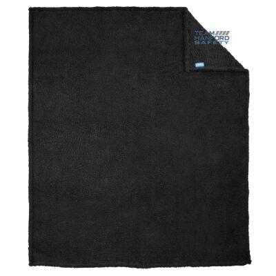 Team Hanford Safety Embroidered - Cozy Blanket Thumbnail