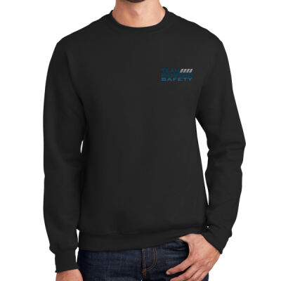 THS Printed Crest - Essential Fleece Crewneck Sweatshirt Thumbnail