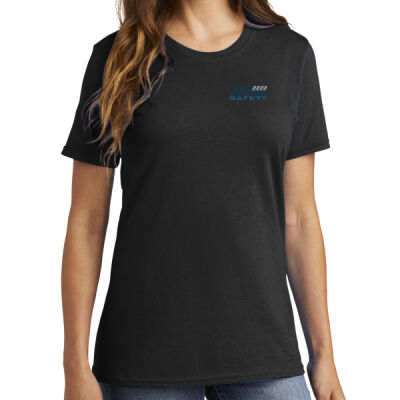 THS Printed Crest - Ladies Core Cotton Tee Thumbnail