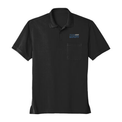THS embroidered  - Industrial Snag Proof Pique Pocket Polo Thumbnail