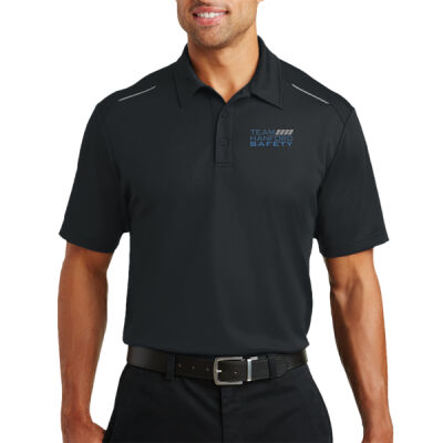 THS embroidered  - Pinpoint Mesh Polo Thumbnail