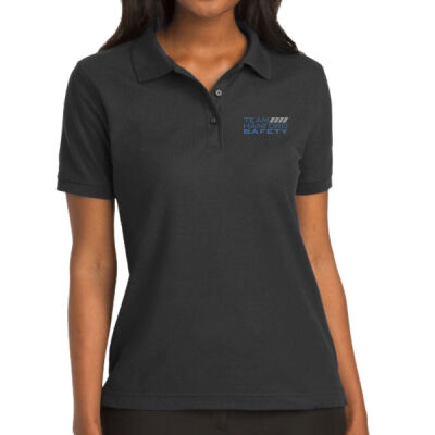 THS embroidered  - Ladies Silk Touch™ Polo Thumbnail