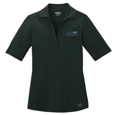 THS embroidered  - Ladies Metro Polo Thumbnail