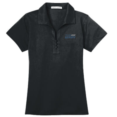 THS embroidered  - Ladies Tech Pique Polo Thumbnail