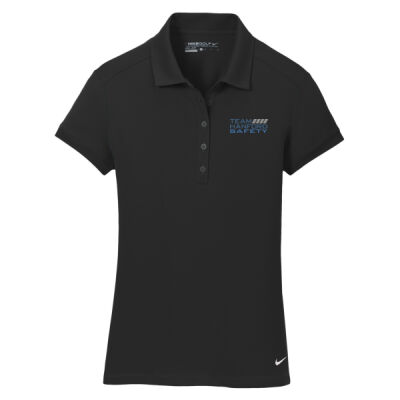 THS embroidered  - Ladies Dri FIT Solid Icon Pique Modern Fit Polo Thumbnail