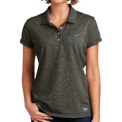 THS embroidered  - Ladies Slub Twist Polo Thumbnail