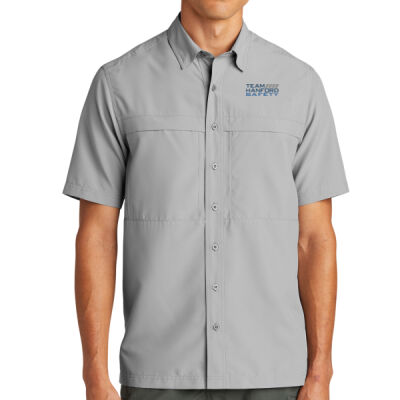 THS embroidered  - Short Sleeve UV Daybreak Shirt Thumbnail