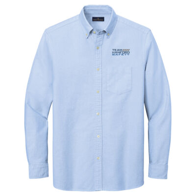 THS embroidered  - Casual Oxford Cloth Shirt Thumbnail