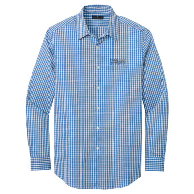 THS embroidered  - Tech Stretch Patterned Shirt Thumbnail