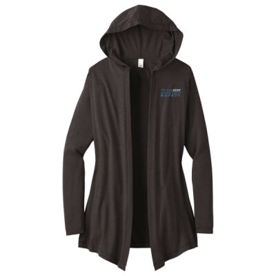 THS embroidered  - Women's Perfect Tri ® Hooded Cardigan (low stock) Thumbnail