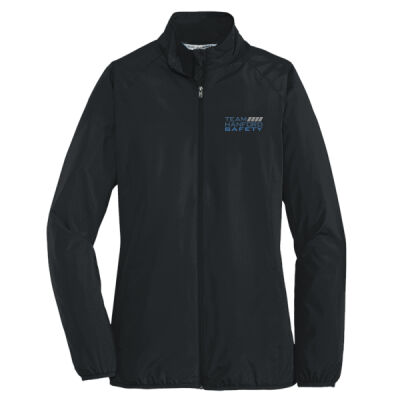 THS embroidered  - Ladies Zephyr Full Zip Jacket Thumbnail
