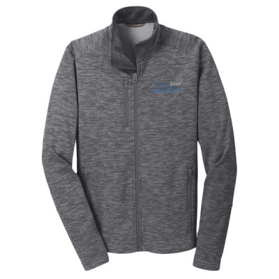THS embroidered  - Digi Stripe Fleece Jacket Thumbnail