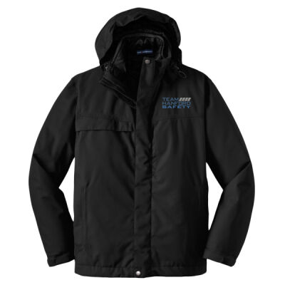 THS embroidered  - Herringbone 3 in 1 Parka Thumbnail