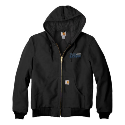 THS embroidered  - Tall Quilted Flannel Lined Duck Active Jac Thumbnail