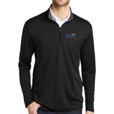 THS embroidered  - Silk Touch ™ Performance 1/4 Zip Thumbnail