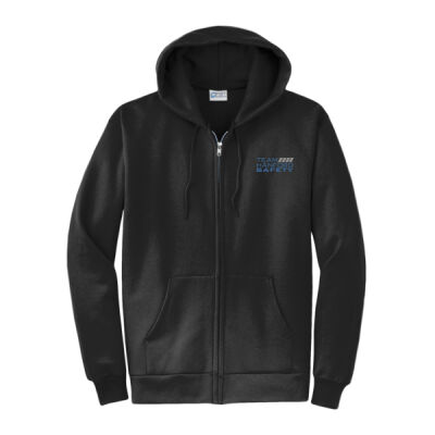 THS embroidered  - Core Fleece Full Zip Hooded Sweatshirt Thumbnail