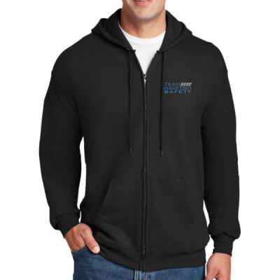 THS embroidered  - Ultimate Cotton ® Full Zip Hooded Sweatshirt Thumbnail