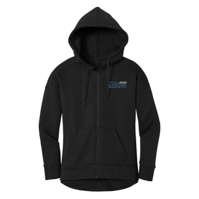 THS embroidered  - Women's Perfect Weight ® Fleece Drop Shoulder Full Zip Hoodie Thumbnail