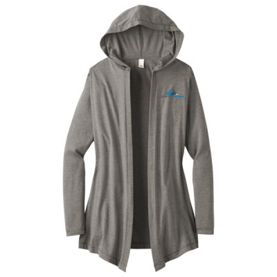 North Wind Embroidered - Women's Perfect Tri ® Hooded Cardigan (low stock) Thumbnail