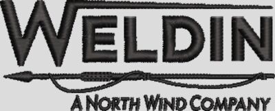 North Wind Black Embroidery Logo