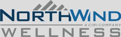 North Wind Wellness 3-Color Print Logo